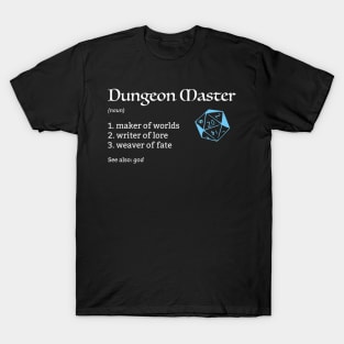 D&D Dungeon Master Definition T-Shirt